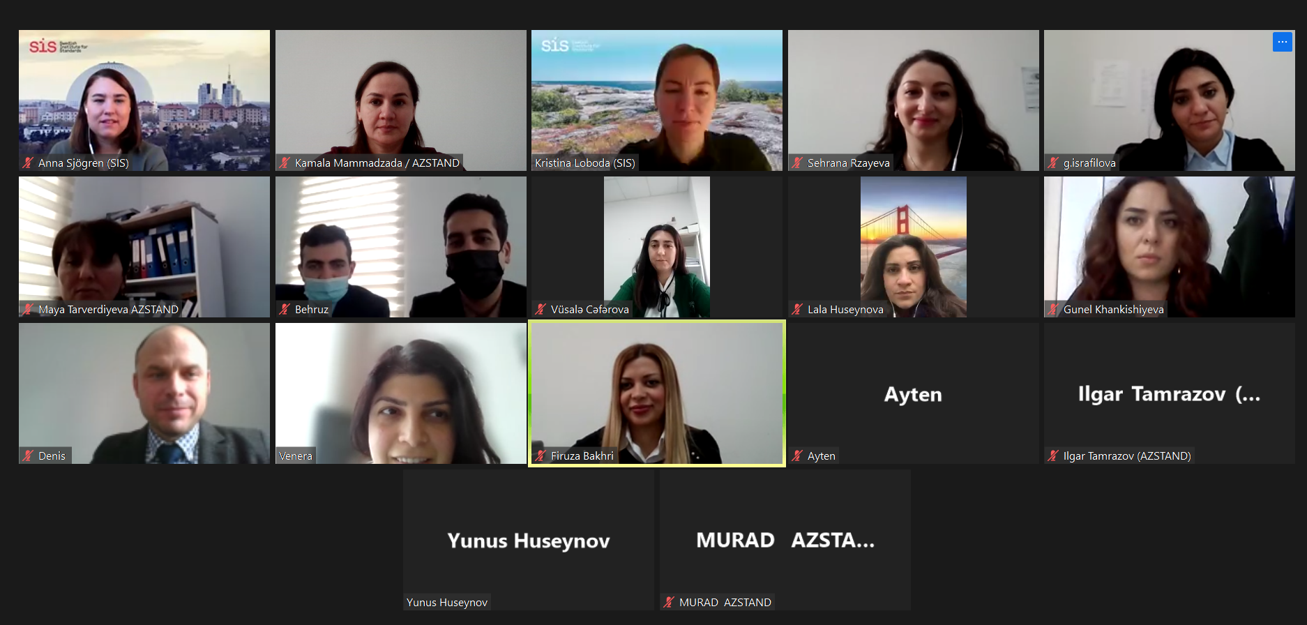 Azərbaycanda  “Uyğunluğun qiymətləndirilməsi” standartlaşdırma üzrə yeni Texniki Komitə (AZSTAND/TK 08 ) yaradılıb