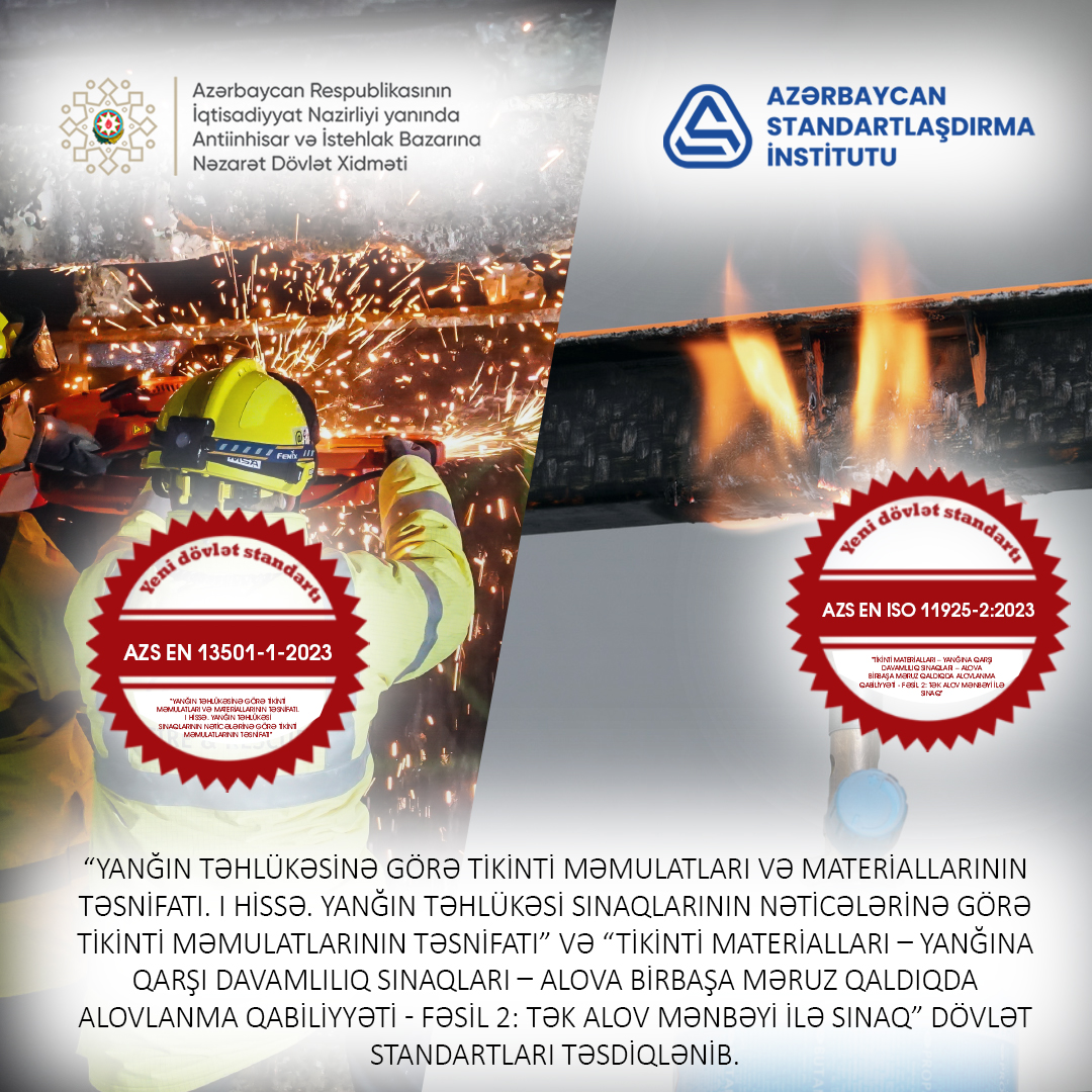 Tikinti sahəsi üzrə yeni Dövlət standartları qəbul edilib