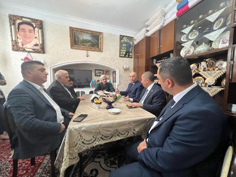 Şəhid ailələri ziyarət edilib