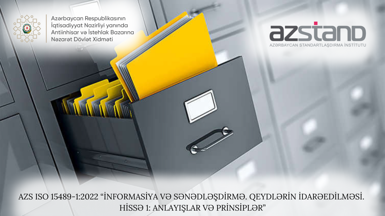 Sənədlərin idarəedilməsi üzrə yeni dövlət standartı qəbul edilib