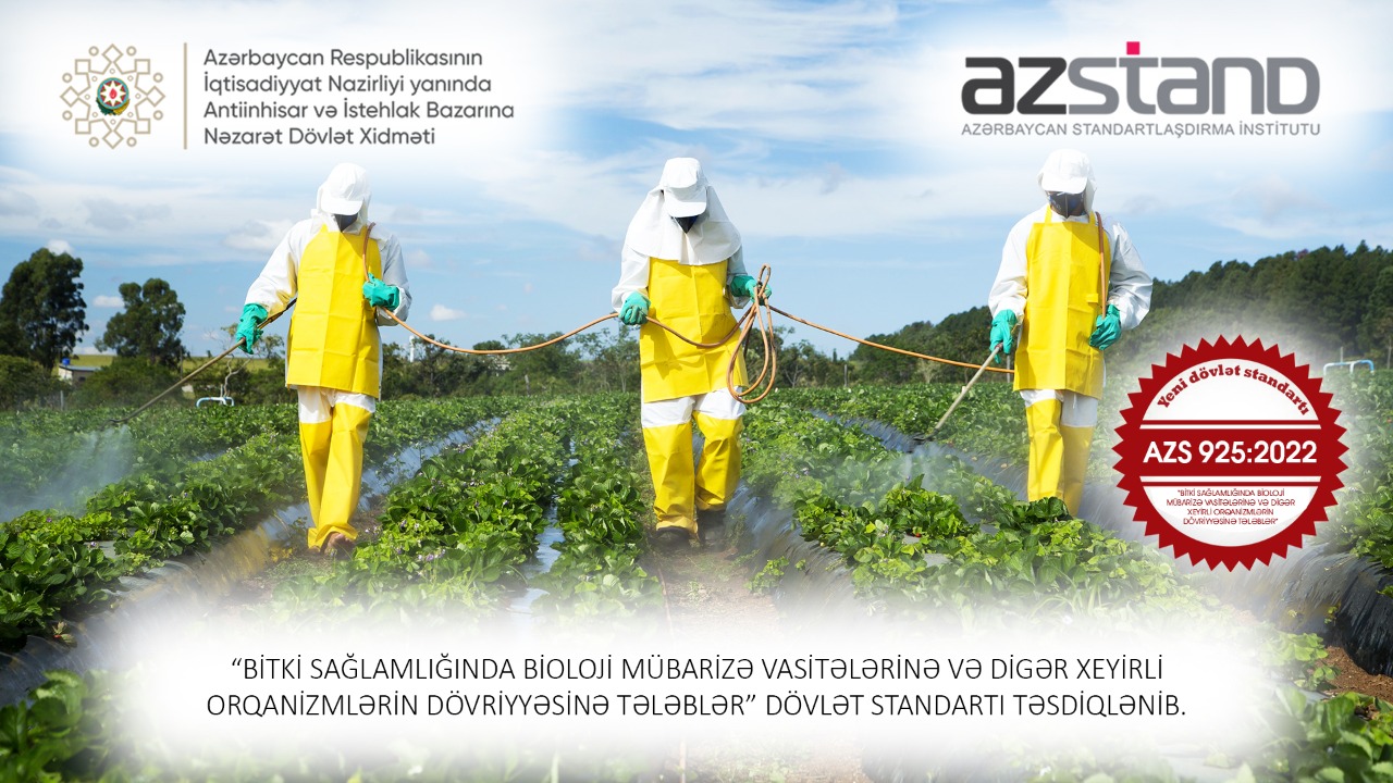 Bitki sağlamlığında bioloji mübarizə vasitələri üzrə yeni dövlət standartı qəbul edilib