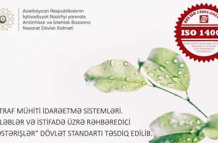 Ətraf mühitin qorunmasına xidmət edəcək yeni dövlət standartı təsdiq edilib.