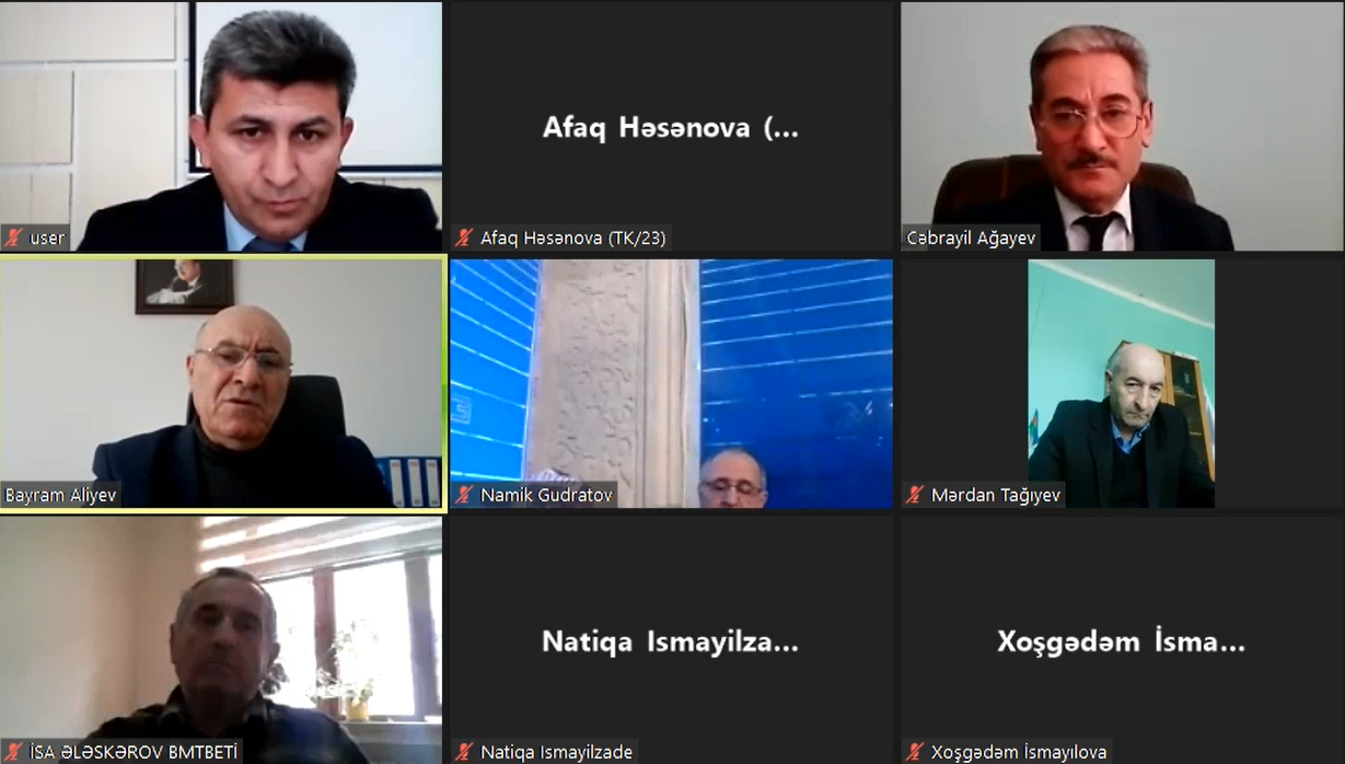 “Pestisidlər, Bioloji Preparatlar və Aqrokimyəvi maddələrin standartlaşdırılması” üzrə Texniki Komitənin növbəti iclası keçirilmişdir
