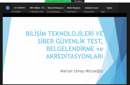 Türkiyənin PGM Layihə Müfəttişliyi Mühəndisliyi və Keyfiyyətə Nəzarət Xidmətləri Sənaye Ticarət Limited Şirkəti tərəfindən AZSTAND əməkdaşlarına təlimlər təşkil olunmuşdur