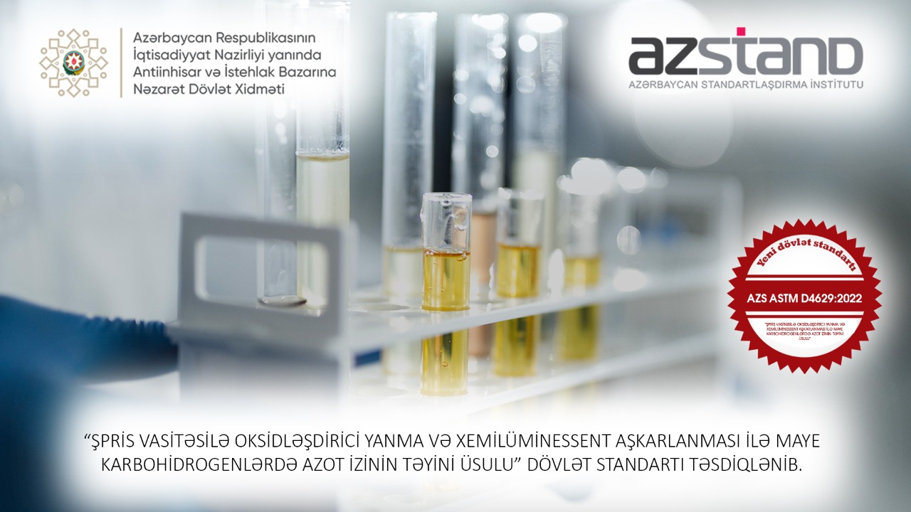 Neft sahəsi üzrə yeni dövlət standartı qəbul edilib