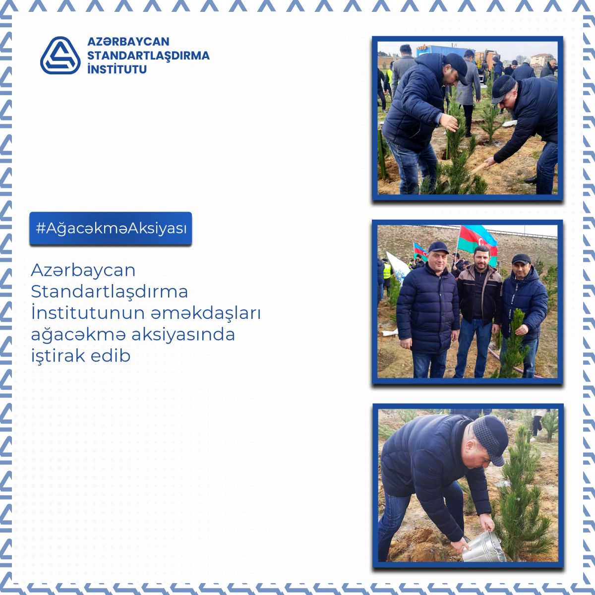 AZSTAND əməkdaşları ağacəkmə aksiyasında iştirak ediblər