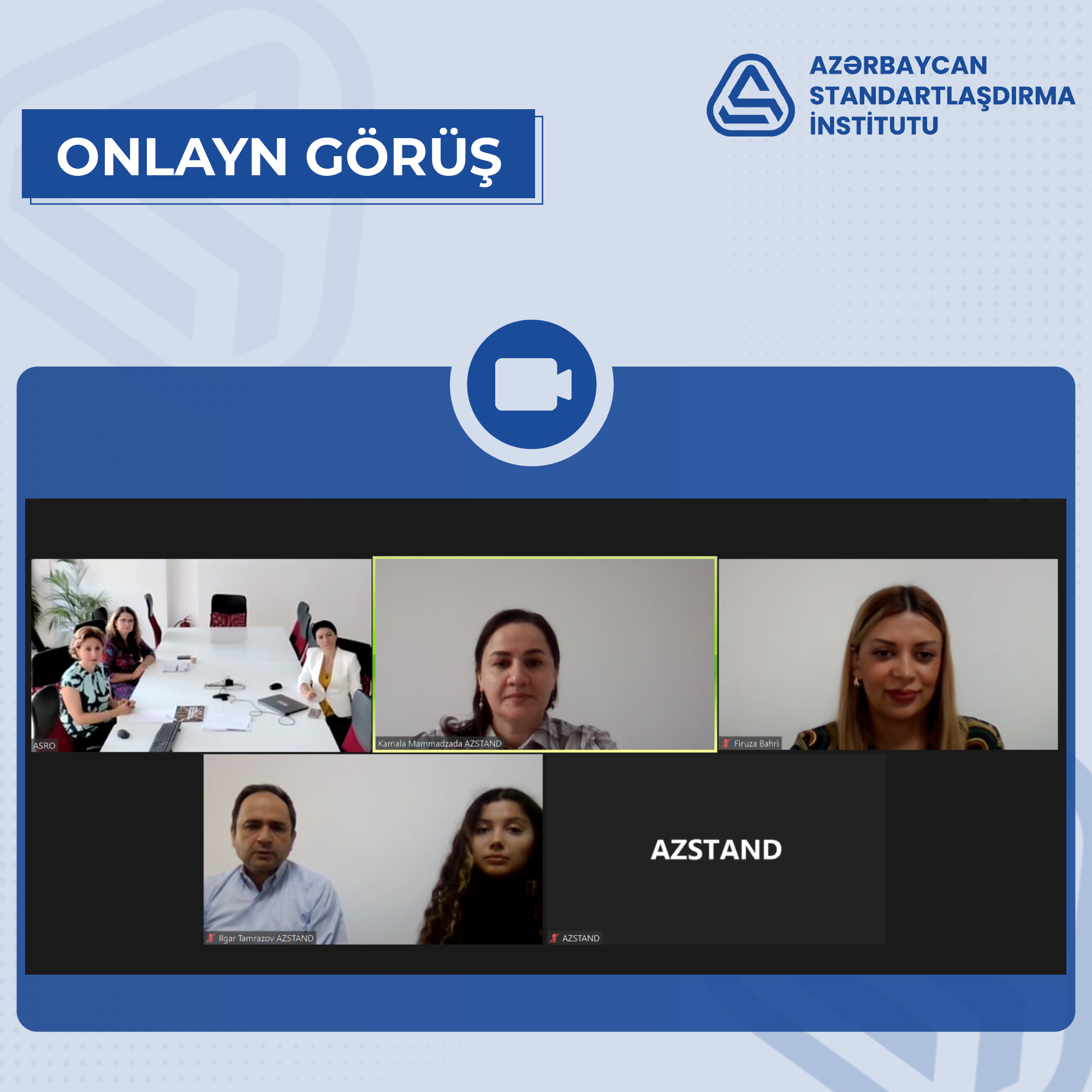 AZSTAND ilə Rumıniya Standartlaşdırma Assosiasiyası (ASRO) arasında görüş keçirilib