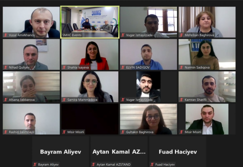 “Halal qida üçün ümumi tələblər” ve “Uyğunluğun qiymətləndirilməsi  və halal sertifikatlaşdırmanı həyata keçirən orqanlar üçün tələblər” standartları əsasında təlim keçirilib