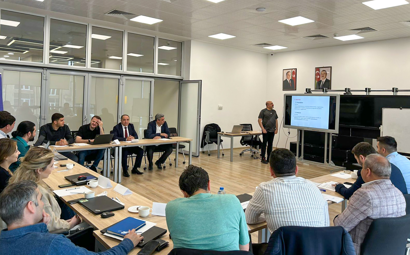 ISO 50001:2018 “Enerji menecment sistemləri - Tələblər və istifadə üzrə rəhbəredici göstərişlər" standartı əsasında daxili auditor təlimi keçirilib.