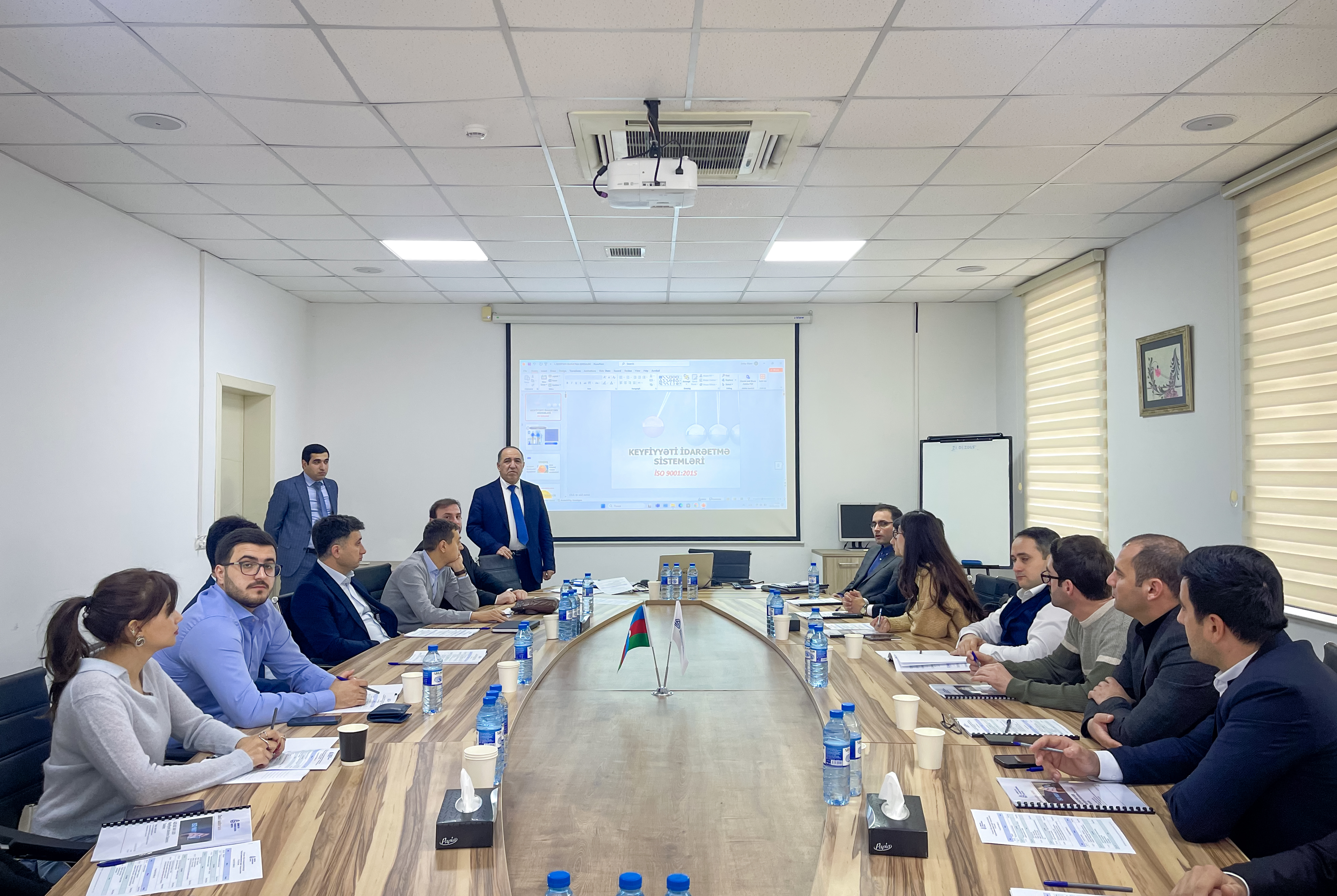 AZSTANDART tərəfindən AZS ISO 9001:2020 “Keyfiyyəti İdarəetmə Sistemləri. Tələblər” standartı üzrə təlim keçirilib