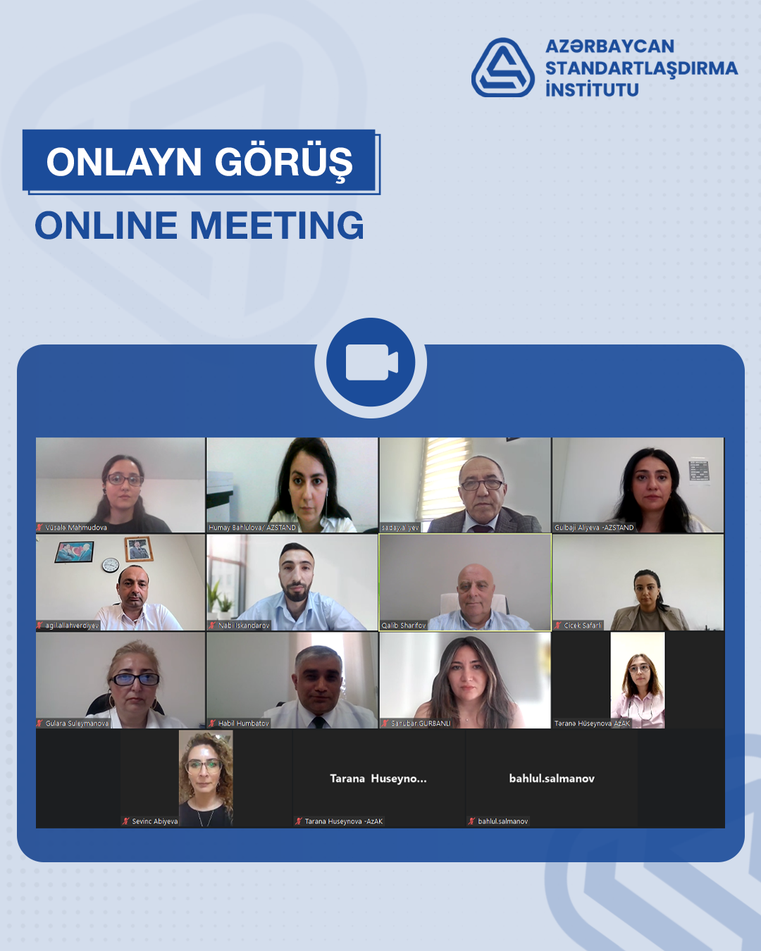"Uyğunluğun qiymətləndirilməsi" standartlaşdırma üzrə Texniki Komitənin növbəti iclası keçirilib