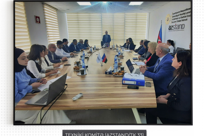 “Qida məhsullarının keyfiyyətinin və texnologiyası”nın standartlaşdırılması üzrə Texniki Komitənin (AZSTANDTK 33) növbəti iclası keçirildi.