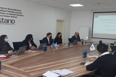İxrac strategiyasının hazırlanmasında və tətbiq edilməsində Azərbaycan Dövlətinə dəstək layihəsi çərçivəsində görüş keçirildi